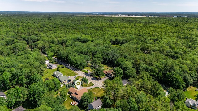 250 Mere Point Rd, Brunswick, ME 04011 - view of property location with a heavily wooded area