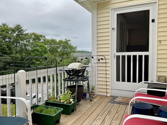 10 Aegis Dr Unit B, Bath, ME 04530 - balcony with area for grilling
