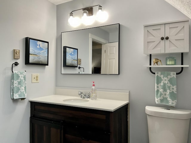 10 Aegis Dr Unit B, Bath, ME 04530 - half bath with a textured ceiling and vanity