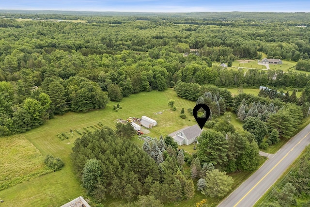 3729 Union St, Levant, ME 04456 - drone / aerial view of a heavily wooded area
