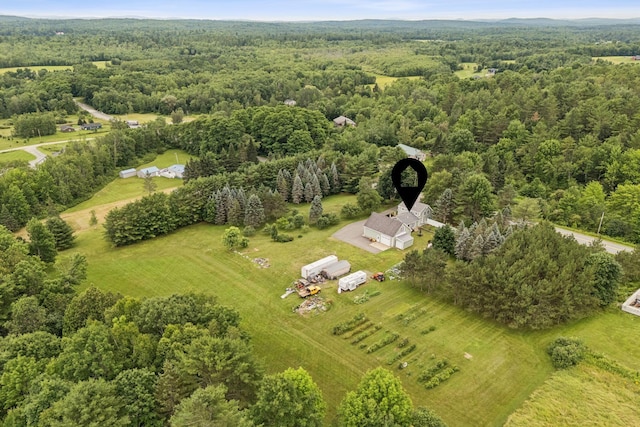 3729 Union St, Levant, ME 04456 - drone / aerial view of a heavily wooded area