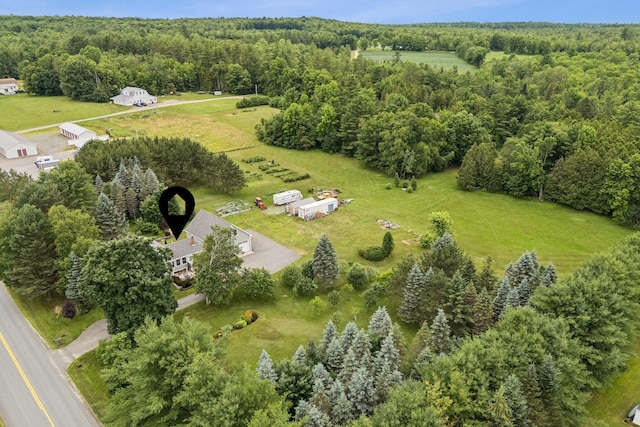 3729 Union St, Levant, ME 04456 - drone / aerial view of a forest