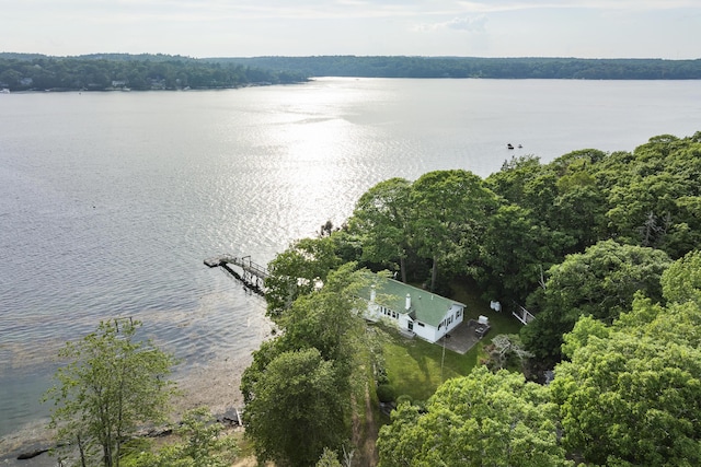 28 Will Alley Rd, South Bristol, ME 04568 - view of subject property featuring a large body of water