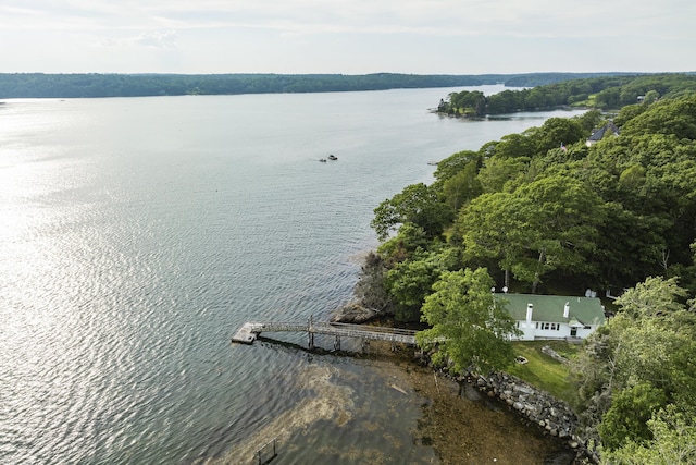 28 Will Alley Rd, South Bristol, ME 04568 - view of subject property with a nearby body of water
