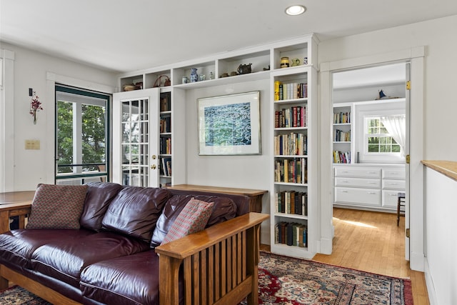 28 Will Alley Rd, South Bristol, ME 04568 - living area with light wood-style flooring and recessed lighting