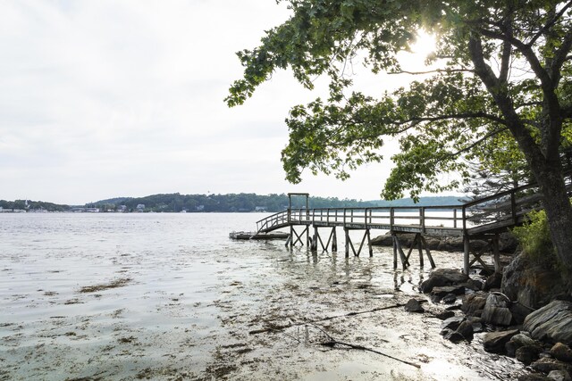 28 Will Alley Rd, South Bristol, ME 04568 - dock area featuring a water view