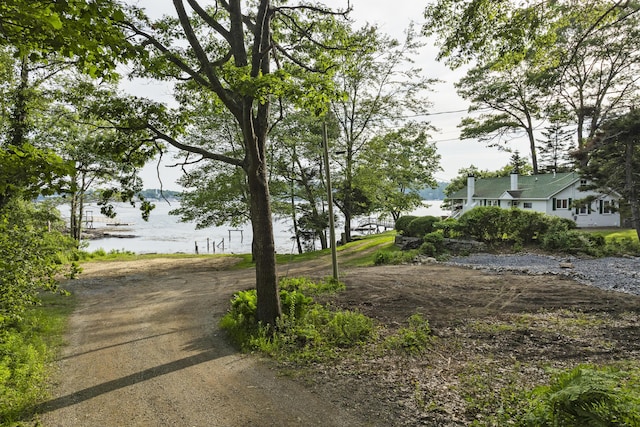 28 Will Alley Rd, South Bristol, ME 04568 - view of dirt / gravel road with a water view