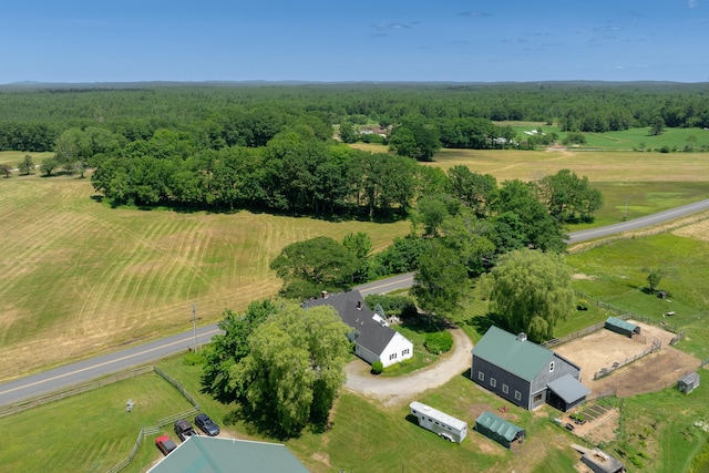 253 Quaker Meeting House Rd, Durham, ME 04222 - overview of rural landscape with a forest