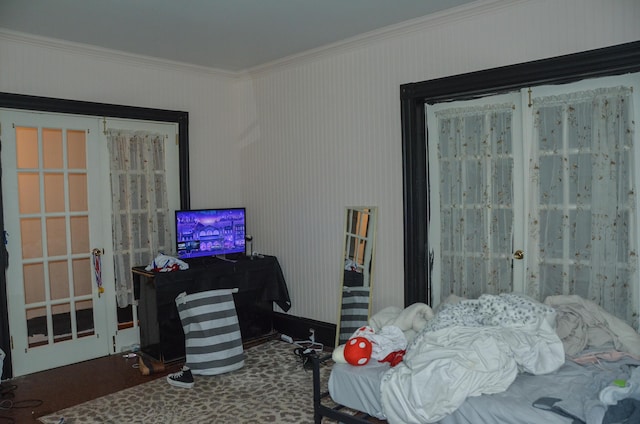 40 Chapel St, Augusta, ME 04330 - bedroom featuring ornamental molding
