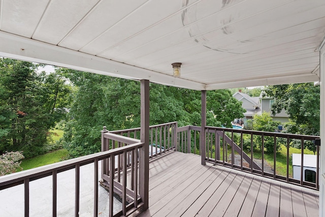 15 Huston Ave, Auburn, ME 04210 - view of deck