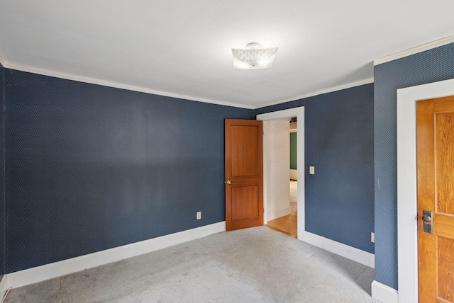 15 Huston Ave, Auburn, ME 04210 - unfurnished room with crown molding and light colored carpet