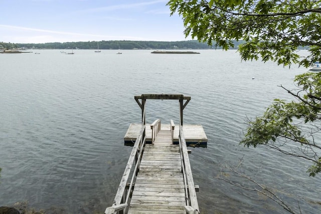 127 Appalachee Rd, Boothbay Harbor, ME 04538 - dock featuring a water view