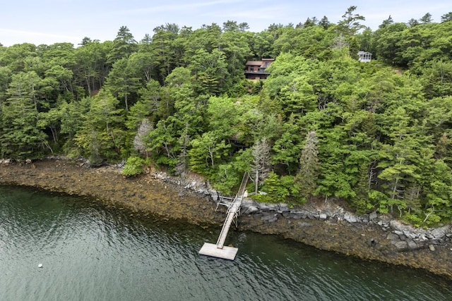 127 Appalachee Rd, Boothbay Harbor, ME 04538 - aerial overview of property's location with a nearby body of water