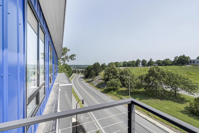 218 Washington Ave Unit 408, Portland, ME 04101 - balcony featuring a view of countryside