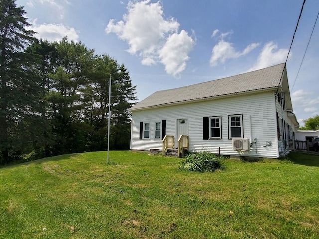 523 Exeter Rd, Corinth, ME 04427 - view of front of property featuring a front lawn and cooling unit