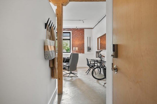 273 Congress St Unit 1, Portland, ME 04101 - office space featuring finished concrete floors and baseboards