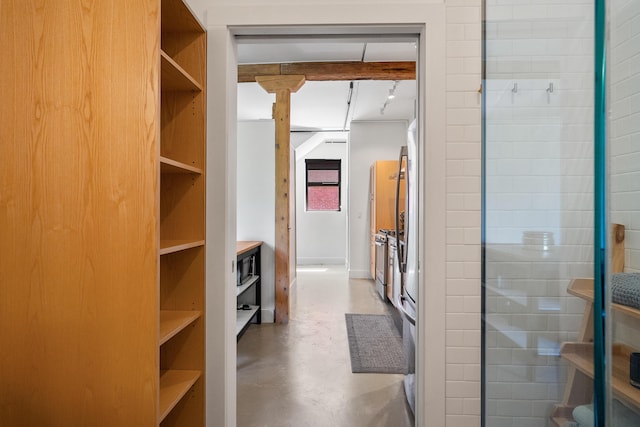 273 Congress St Unit 1, Portland, ME 04101 - hall featuring finished concrete floors