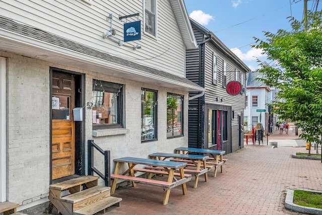 273 Congress St Unit 1, Portland, ME 04101 - view of patio / terrace featuring entry steps