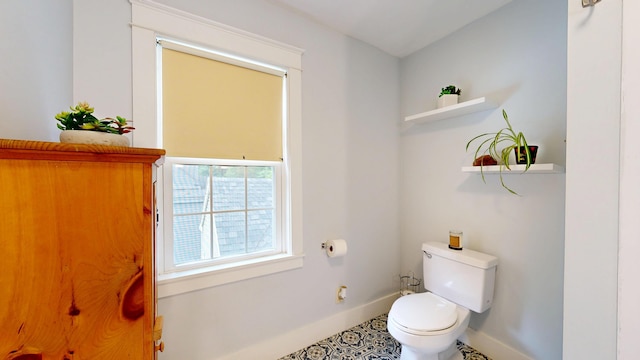 11 Southern Ave, Augusta, ME 04330 - half bathroom featuring toilet and baseboards