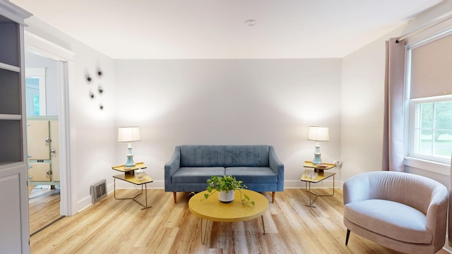 11 Southern Ave, Augusta, ME 04330 - living area featuring light wood-style floors and baseboards