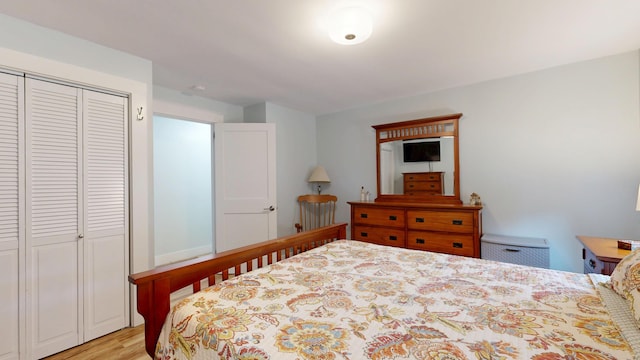 11 Southern Ave, Augusta, ME 04330 - bedroom with light wood-style flooring and a closet