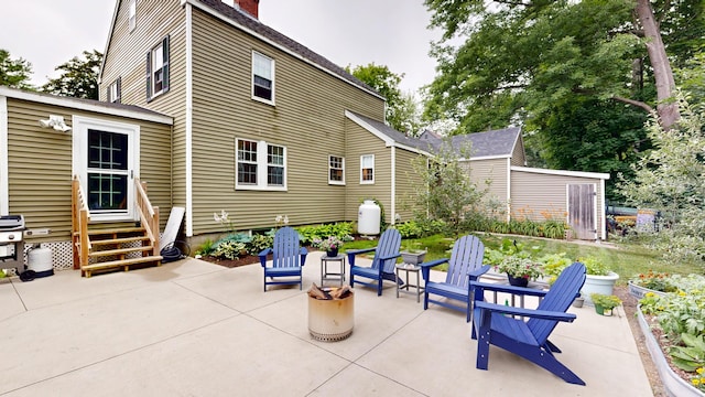 11 Southern Ave, Augusta, ME 04330 - view of patio with entry steps