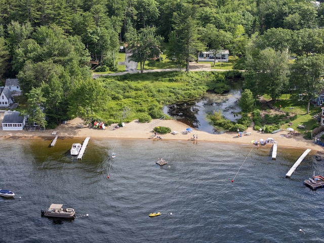 9 Sarah Ln, Standish, ME 04084 - water view featuring a heavily wooded area