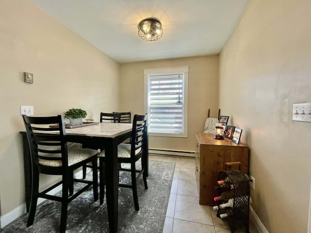 28 Kayla Way, Gorham, ME 04038 - dining room with baseboards and a baseboard heating unit