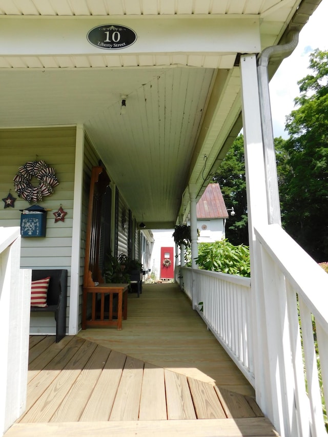 10 Liberty St, Dexter, ME 04930 - view of porch