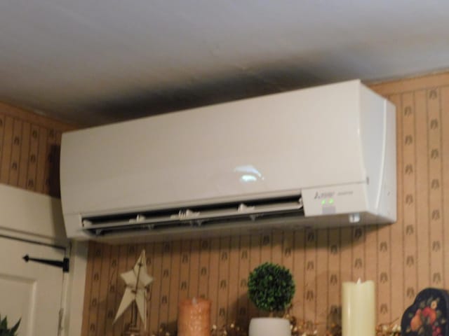 10 Liberty St, Dexter, ME 04930 - detailed view of an AC wall unit