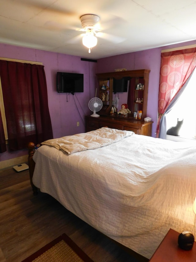 10 Liberty St, Dexter, ME 04930 - bedroom featuring wood finished floors and a ceiling fan