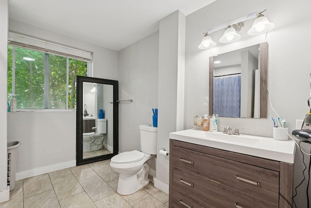26 Cross St, Westbrook, ME 04092 - full bathroom featuring vanity and tile patterned flooring