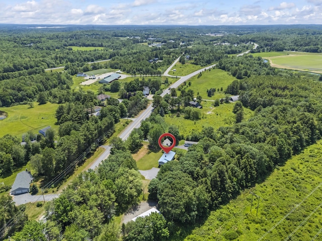 232 Augusta Rd, Topsham, ME 04086 - aerial view of a forest