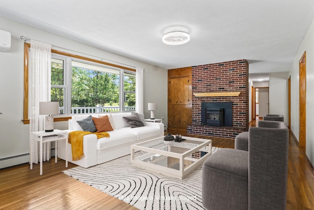 232 Augusta Rd, Topsham, ME 04086 - living room featuring wood finished floors
