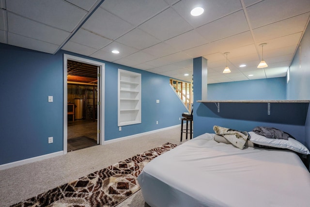 18 Wilson Dr, Westbrook, ME 04092 - carpeted bedroom featuring baseboards and recessed lighting