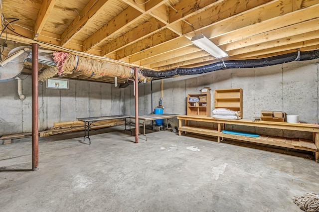 642 Mingo Loop Rd, Rangeley, ME 04970 - view of unfinished basement