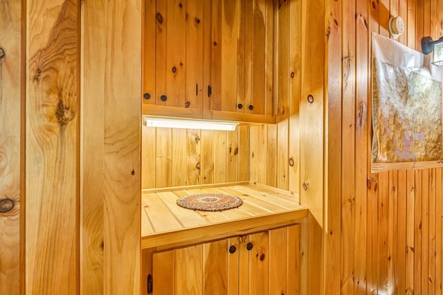 642 Mingo Loop Rd, Rangeley, ME 04970 - detailed view of a relaxing sauna and wood walls
