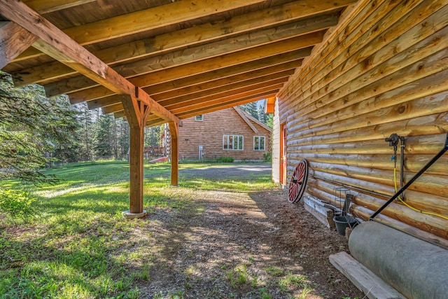 642 Mingo Loop Rd, Rangeley, ME 04970 - view of green lawn