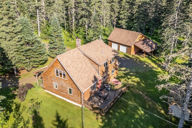 642 Mingo Loop Rd, Rangeley, ME 04970 - view of subject property featuring a heavily wooded area