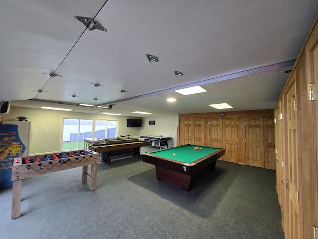 69 Scott Dr, Monmouth, ME 04259 - playroom featuring carpet flooring and billiards