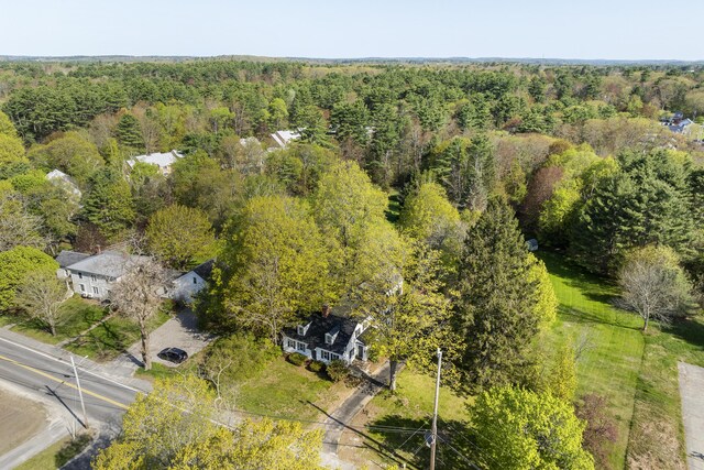 15 Winter St, Topsham, ME 04086 - aerial view of a heavily wooded area