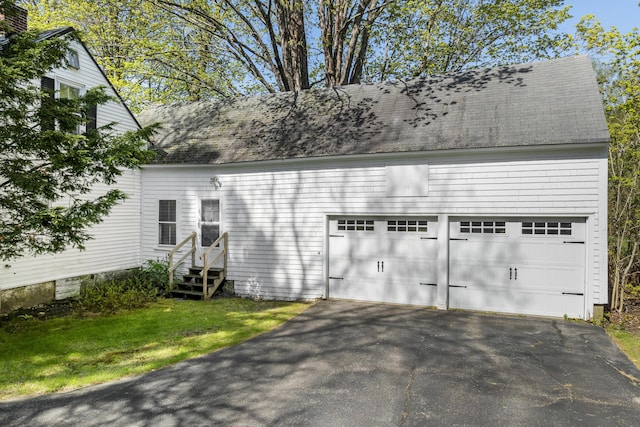15 Winter St, Topsham, ME 04086 - view of garage