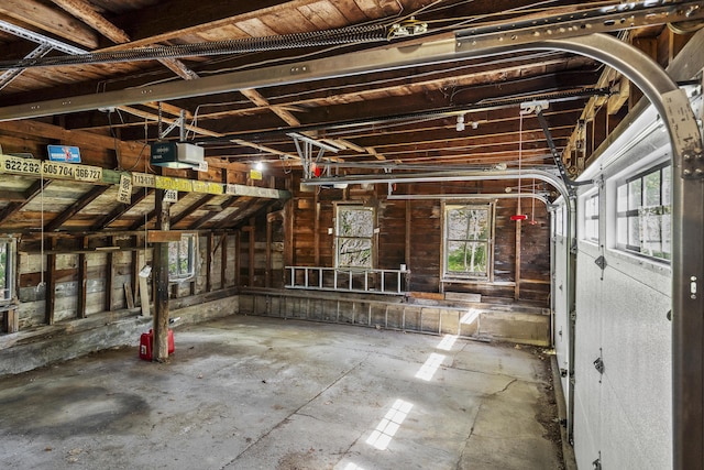 15 Winter St, Topsham, ME 04086 - garage with a garage door opener
