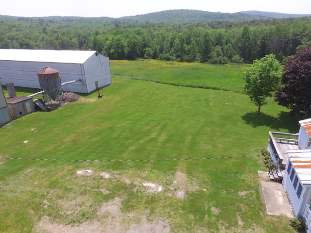 1039 Belfast Rd, Knox, ME 04986 - aerial view of a forest