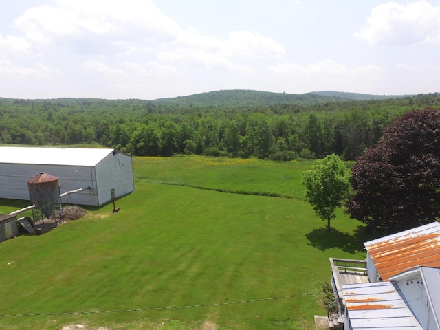 1039 Belfast Rd, Knox, ME 04986 - view of mountain backdrop featuring a forest