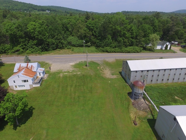 1039 Belfast Rd, Knox, ME 04986 - bird's eye view of a forest