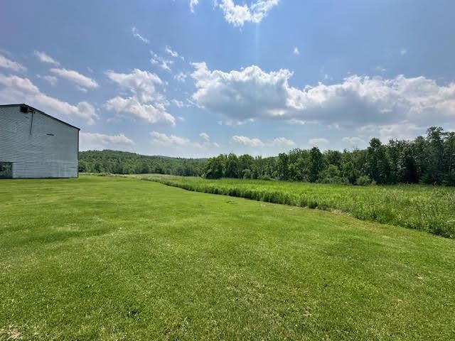 1039 Belfast Rd, Knox, ME 04986 - view of grassy yard with a view of countryside