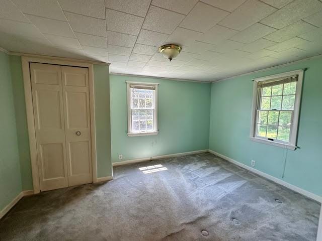 1039 Belfast Rd, Knox, ME 04986 - unfurnished bedroom with carpet floors and a closet