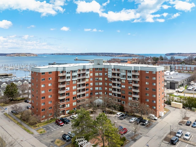 148 Breakwater Dr Unit 809, South Portland, ME 04106 - aerial view of apartment complex / building and a large body of water