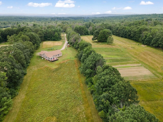 29 Folly Farm Rd, Lebanon, ME 04027 - aerial view of sparsely populated area with a forest